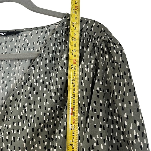 Only Olive Patterned Midi Dress - Picture 10 of 12